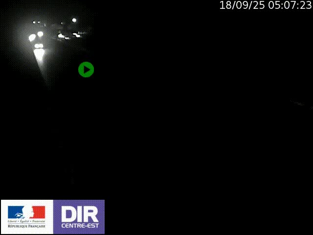 <h2>Caméra trafic à la jonction entre l'A46 (Rocade-est de Lyon) et l'A42 à hauteur de Vault-en-Velin en direction de Marseille</h2>