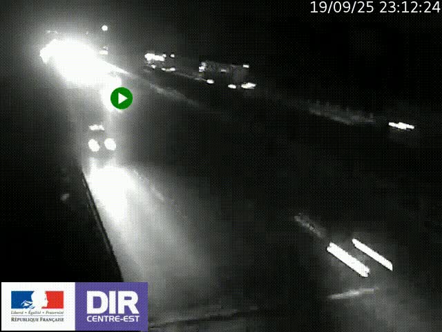 <h2>Caméra trafic à la jonction entre l'A46 (Rocade-est de Lyon) et l'A42 à hauteur de Vault-en-Velin en direction de Marseille</h2>