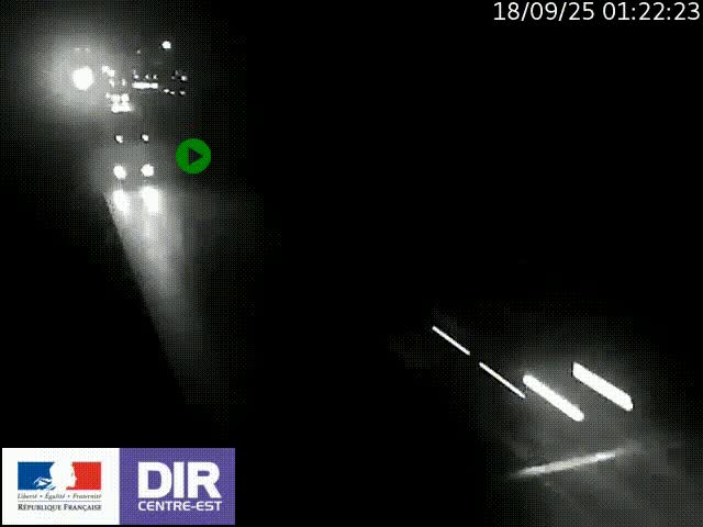 <h2>Caméra trafic à la jonction entre l'A46 (Rocade-est de Lyon) et l'A42 à hauteur de Vault-en-Velin en direction de Marseille</h2>