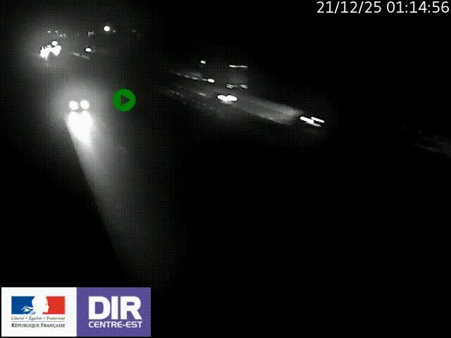 <h2>Caméra trafic à la jonction entre l'A46 (Rocade-est de Lyon) et l'A42 à hauteur de Vault-en-Velin en direction de Marseille</h2>