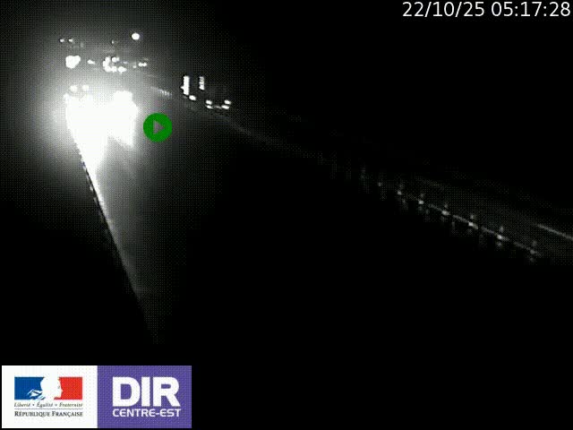 <h2>Caméra trafic à la jonction entre l'A46 (Rocade-est de Lyon) et l'A42 à hauteur de Vault-en-Velin en direction de Marseille</h2>