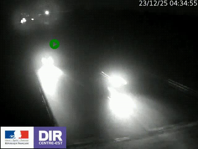 <h2>Caméra trafic à la jonction entre l'A46 (Rocade-est de Lyon) et l'A42 à hauteur de Vault-en-Velin en direction de Marseille</h2>