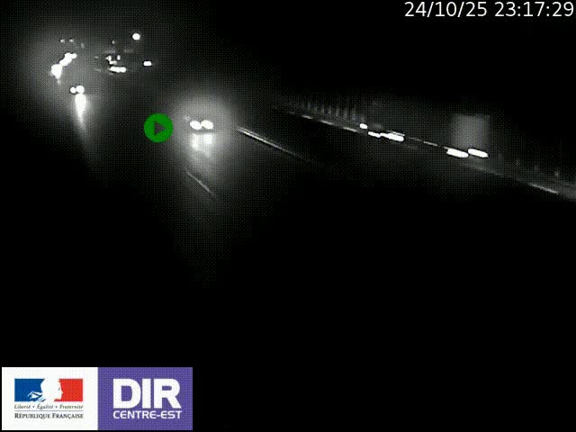 <h2>Caméra trafic à la jonction entre l'A46 (Rocade-est de Lyon) et l'A42 à hauteur de Vault-en-Velin en direction de Marseille</h2>
