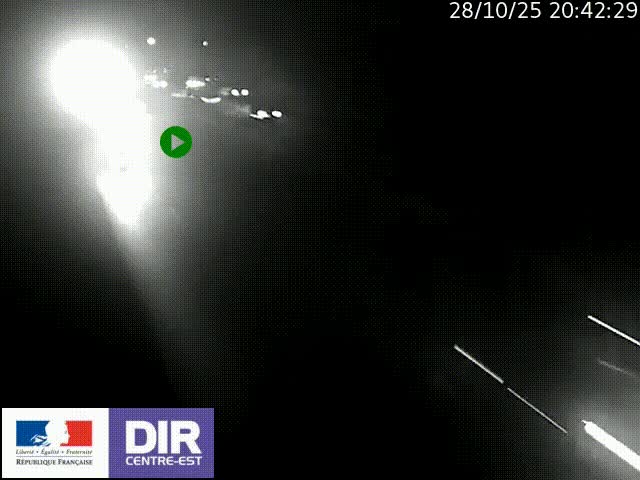 <h2>Caméra trafic à la jonction entre l'A46 (Rocade-est de Lyon) et l'A42 à hauteur de Vault-en-Velin en direction de Marseille</h2>
