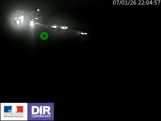 <h2>Caméra trafic à la jonction entre l'A46 (Rocade-est de Lyon) et l'A42 à hauteur de Vault-en-Velin en direction de Marseille</h2>