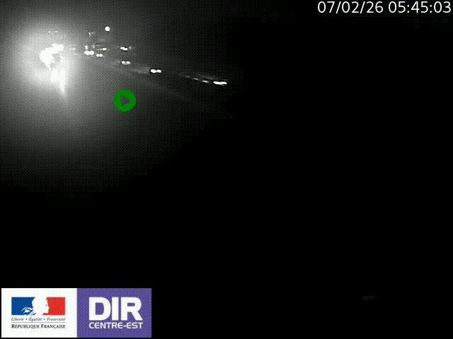<h2>Caméra trafic à la jonction entre l'A46 (Rocade-est de Lyon) et l'A42 à hauteur de Vault-en-Velin en direction de Marseille</h2>