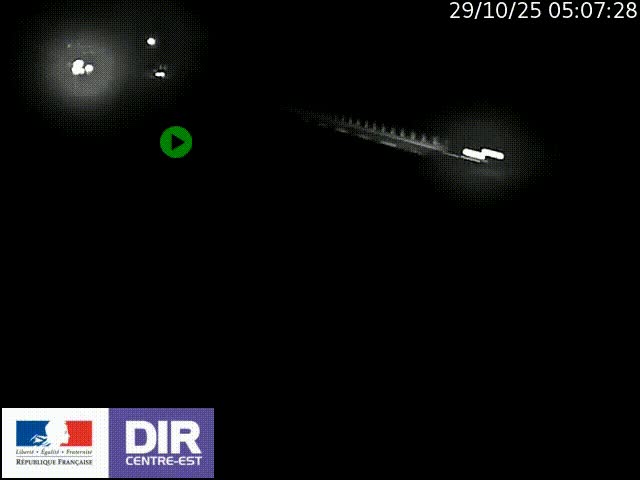 <h2>Caméra trafic à la jonction entre l'A46 (Rocade-est de Lyon) et l'A42 à hauteur de Vault-en-Velin en direction de Marseille</h2>