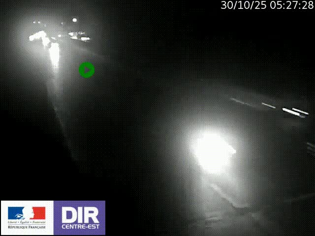 <h2>Caméra trafic à la jonction entre l'A46 (Rocade-est de Lyon) et l'A42 à hauteur de Vault-en-Velin en direction de Marseille</h2>
