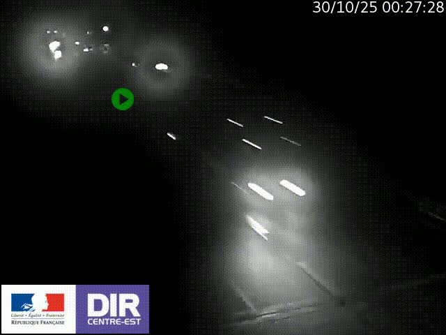 <h2>Caméra trafic à la jonction entre l'A46 (Rocade-est de Lyon) et l'A42 à hauteur de Vault-en-Velin en direction de Marseille</h2>