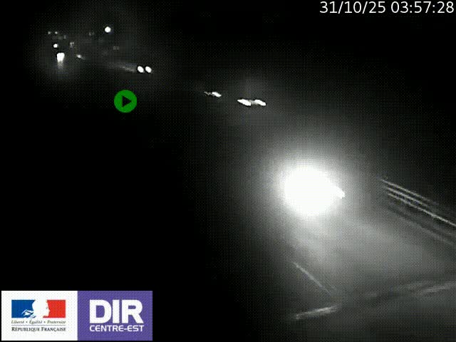 <h2>Caméra trafic à la jonction entre l'A46 (Rocade-est de Lyon) et l'A42 à hauteur de Vault-en-Velin en direction de Marseille</h2>