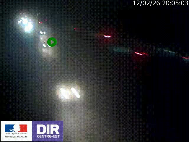 <h2>Caméra trafic à la jonction entre l'A46 (Rocade-est de Lyon) et l'A42 à hauteur de Vault-en-Velin en direction de Marseille</h2>
