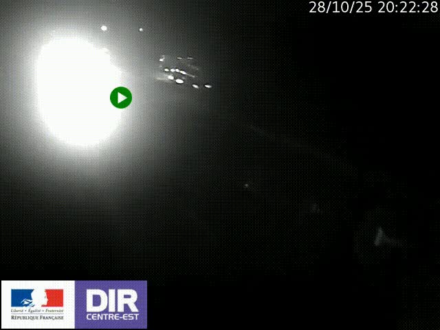 <h2>Caméra trafic à la jonction entre l'A46 (Rocade-est de Lyon) et l'A42 à hauteur de Vault-en-Velin en direction de Marseille</h2>