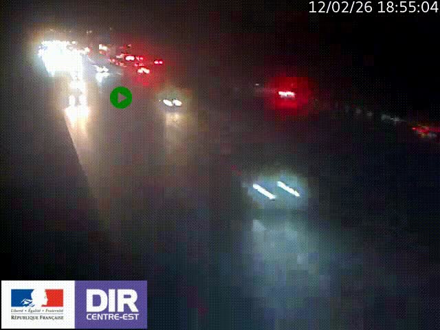 <h2>Caméra trafic à la jonction entre l'A46 (Rocade-est de Lyon) et l'A42 à hauteur de Vault-en-Velin en direction de Marseille</h2>