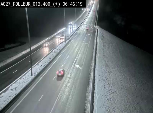<h2>Webcam sur l'A27/E42 à hauteur du Viaduc de Polleur, juste après l'aire de Polleur</h2>