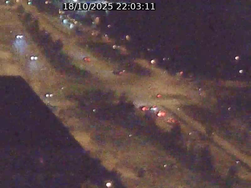 <h2>Webcam sur l'avenue John Fitzgerald Kennedy (N51) avec vue sur le Pont rouge (Pont Grande Duchesse Charlotte), l'arrêt Pfaffenthal et l'entrée du quartier Kirchberg</h2>