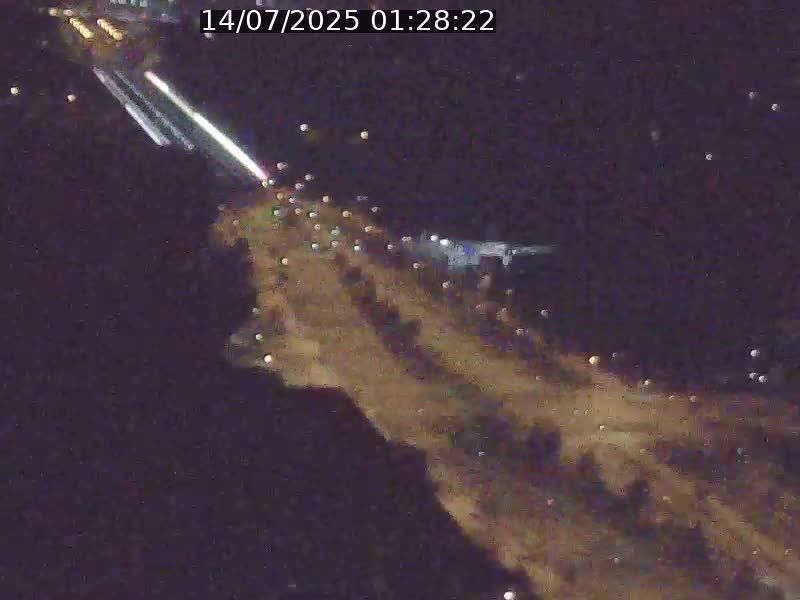 Webcam sur l'avenue John Fitzgerald Kennedy (N51) avec vue sur le Pont rouge (Pont Grande Duchesse Charlotte), l'arrêt Pfaffenthal et l'entrée du quartier Kirchberg