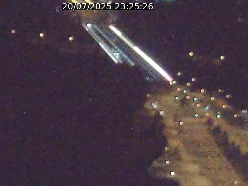 Webcam sur l'avenue John Fitzgerald Kennedy (N51) avec vue sur le Pont rouge (Pont Grande Duchesse Charlotte), l'arrêt Pfaffenthal et l'entrée du quartier Kirchberg