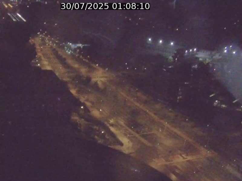 Webcam sur l'avenue John Fitzgerald Kennedy (N51) avec vue sur le Pont rouge (Pont Grande Duchesse Charlotte), l'arrêt Pfaffenthal et l'entrée du quartier Kirchberg