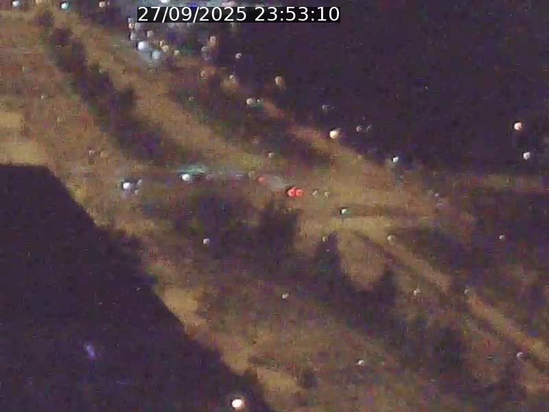 <h2>Webcam sur l'avenue John Fitzgerald Kennedy (N51) avec vue sur le Pont rouge (Pont Grande Duchesse Charlotte), l'arrêt Pfaffenthal et l'entrée du quartier Kirchberg</h2>