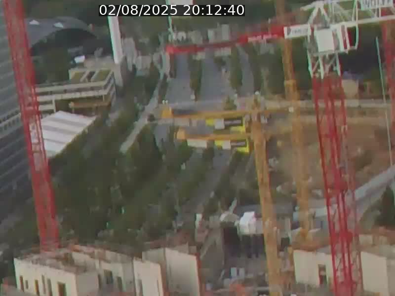 <h2>Webcam sur l'avenue John Fitzgerald Kennedy (N51) avec vue orientée vers le Findel</h2>