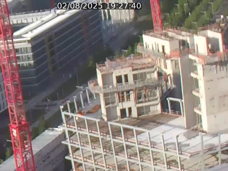 <h2>Webcam sur l'avenue John Fitzgerald Kennedy (N51) avec vue orientée vers le Findel</h2>