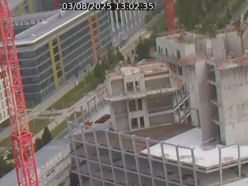 <h2>Webcam sur l'avenue John Fitzgerald Kennedy (N51) avec vue orientée vers le Findel</h2>