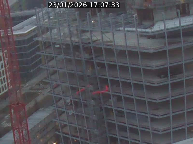 Webcam sur l'avenue John Fitzgerald Kennedy (N51) avec vue orientée vers le Findel