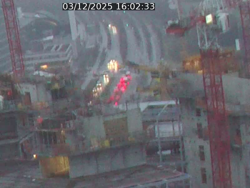 Webcam sur l'avenue John Fitzgerald Kennedy (N51) avec vue orientée vers le Findel