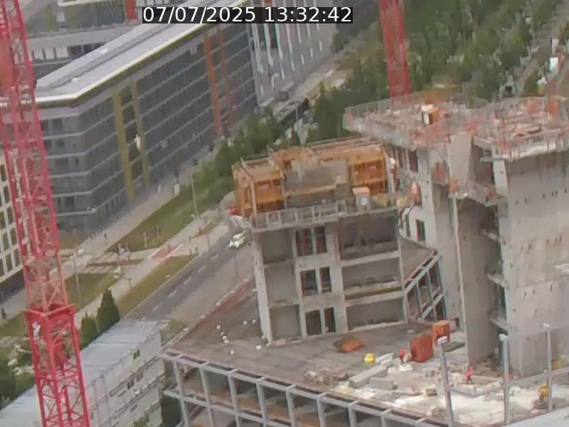 Webcam sur l'avenue John Fitzgerald Kennedy (N51) avec vue orientée vers le Findel