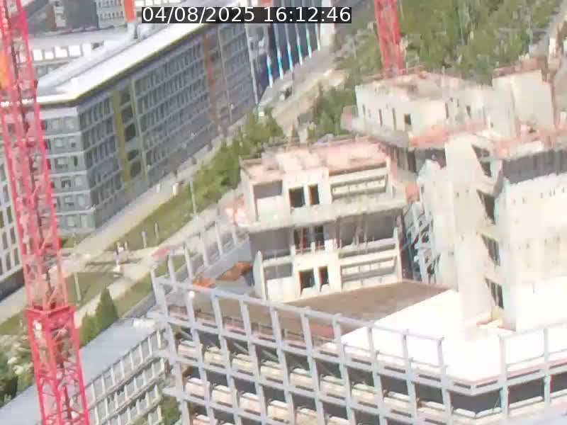 <h2>Webcam sur l'avenue John Fitzgerald Kennedy (N51) avec vue orientée vers le Findel</h2>