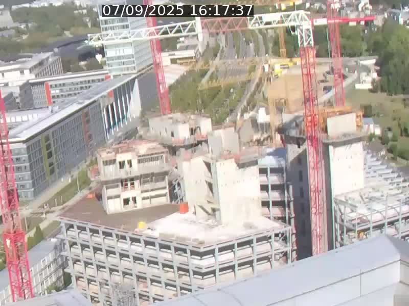 <h2>Webcam sur l'avenue John Fitzgerald Kennedy (N51) avec vue orientée vers le Findel</h2>