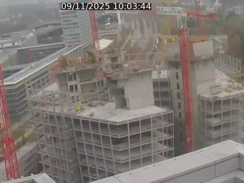 Webcam sur l'avenue John Fitzgerald Kennedy (N51) avec vue orientée vers le Findel