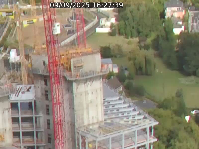 <h2>Webcam sur l'avenue John Fitzgerald Kennedy (N51) avec vue orientée vers le Findel</h2>