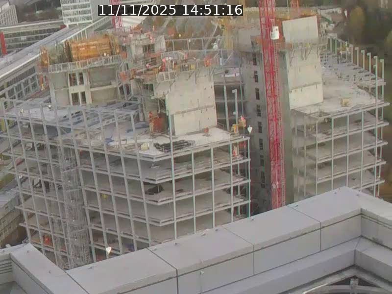 <h2>Webcam sur l'avenue John Fitzgerald Kennedy (N51) avec vue orientée vers le Findel</h2>