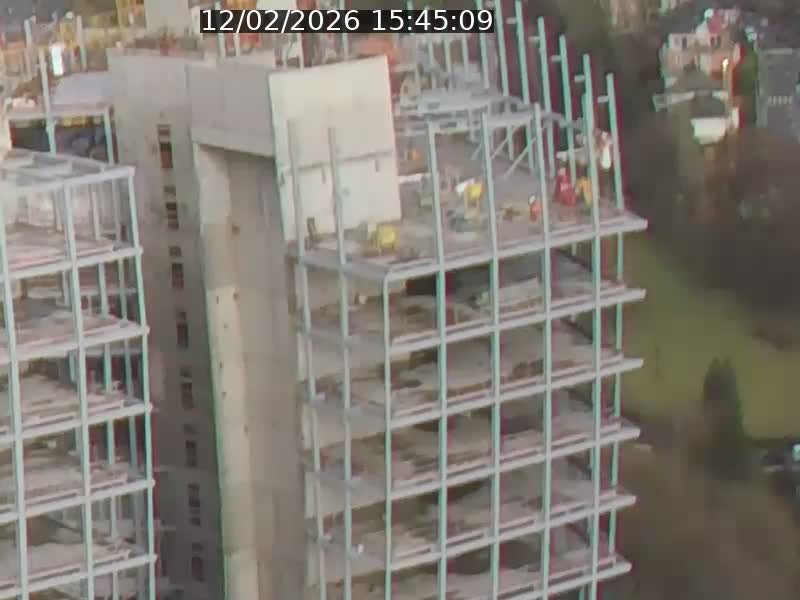 Webcam sur l'avenue John Fitzgerald Kennedy (N51) avec vue orientée vers le Findel