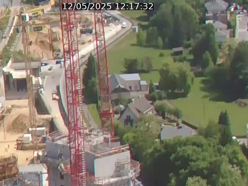 <h2>Webcam sur l'avenue John Fitzgerald Kennedy (N51) avec vue orientée vers le Findel</h2>