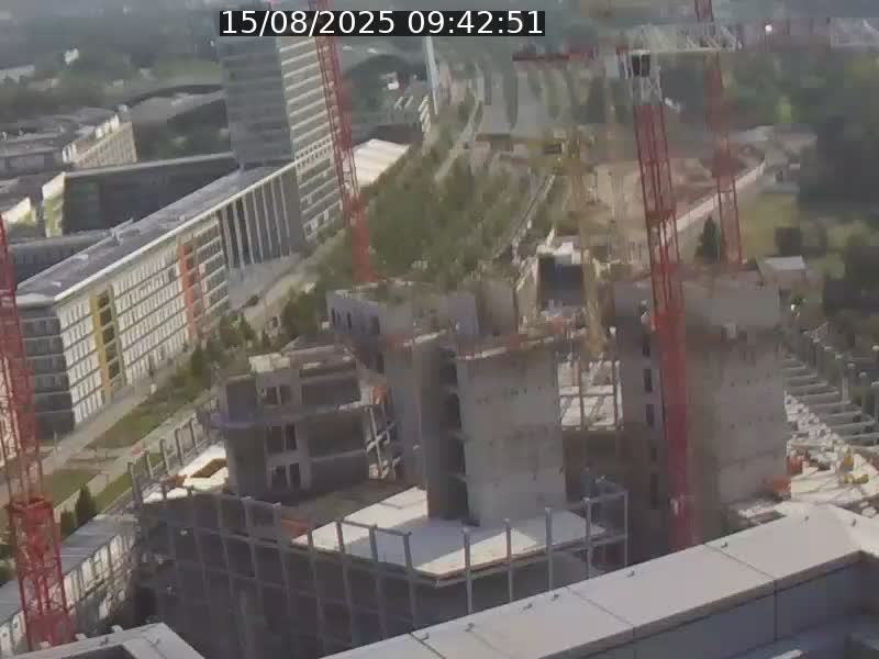 <h2>Webcam sur l'avenue John Fitzgerald Kennedy (N51) avec vue orientée vers le Findel</h2>