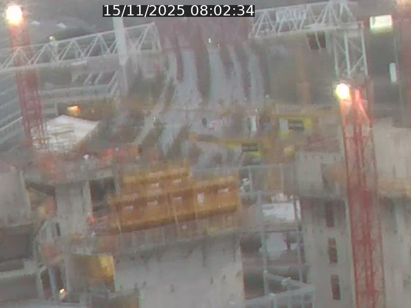 Webcam sur l'avenue John Fitzgerald Kennedy (N51) avec vue orientée vers le Findel