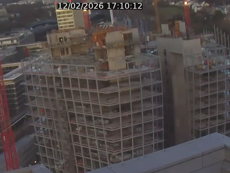 <h2>Webcam sur l'avenue John Fitzgerald Kennedy (N51) avec vue orientée vers le Findel</h2>