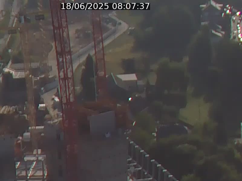 <h2>Webcam sur l'avenue John Fitzgerald Kennedy (N51) avec vue orientée vers le Findel</h2>