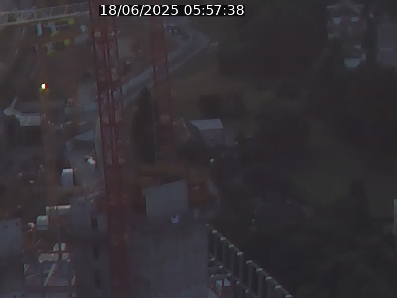 <h2>Webcam sur l'avenue John Fitzgerald Kennedy (N51) avec vue orientée vers le Findel</h2>