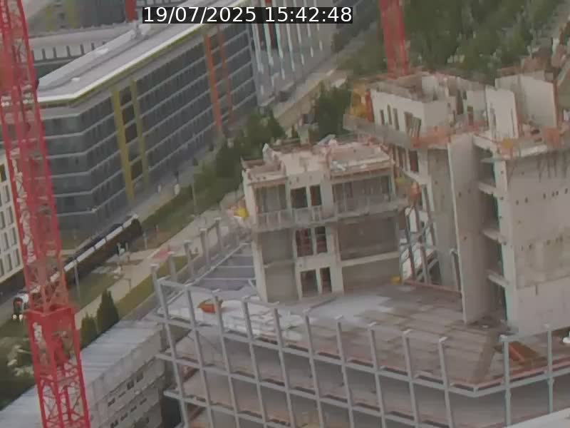 <h2>Webcam sur l'avenue John Fitzgerald Kennedy (N51) avec vue orientée vers le Findel</h2>
