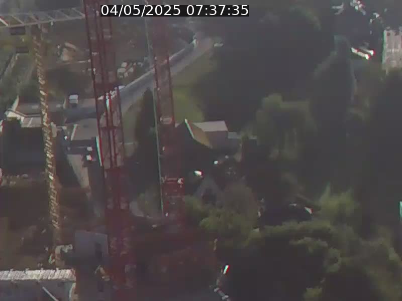 Webcam sur l'avenue John Fitzgerald Kennedy (N51) avec vue orientée vers le Findel