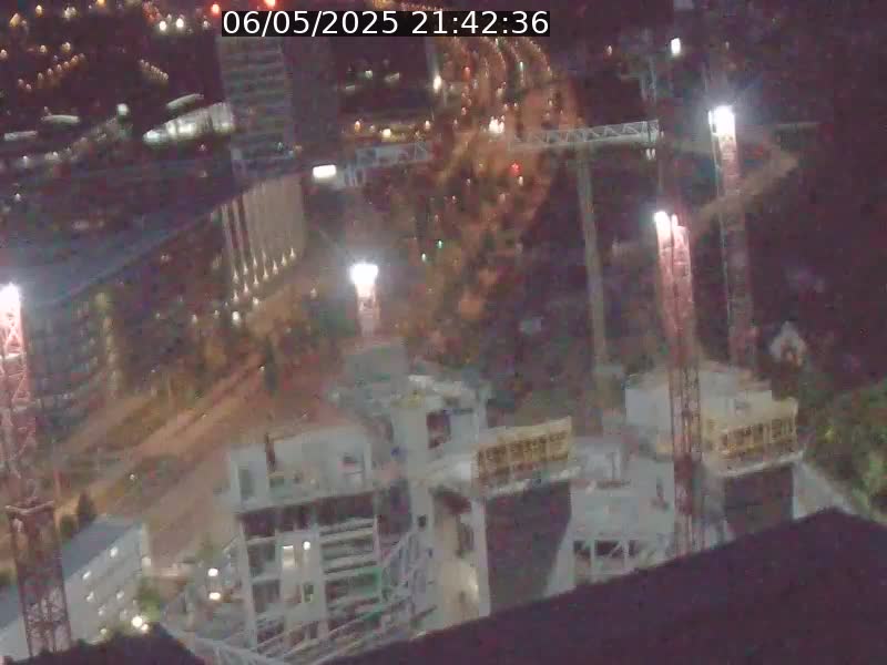 Webcam sur l'avenue John Fitzgerald Kennedy (N51) avec vue orientée vers le Findel