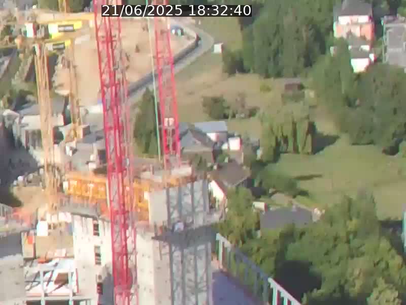 Webcam sur l'avenue John Fitzgerald Kennedy (N51) avec vue orientée vers le Findel