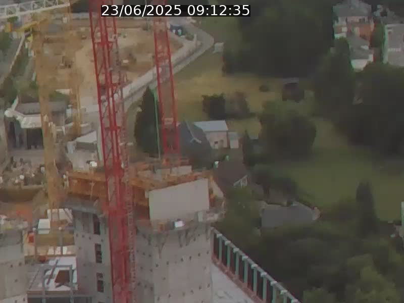 Webcam sur l'avenue John Fitzgerald Kennedy (N51) avec vue orientée vers le Findel