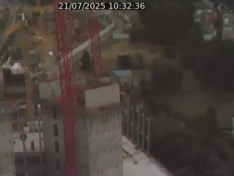 Webcam sur l'avenue John Fitzgerald Kennedy (N51) avec vue orientée vers le Findel