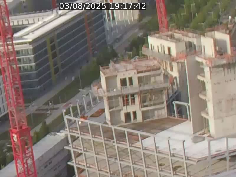 Webcam sur l'avenue John Fitzgerald Kennedy (N51) avec vue orientée vers le Findel