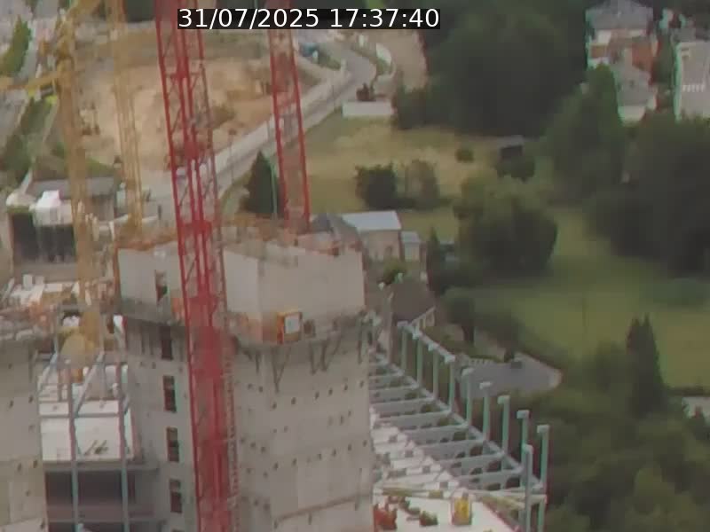 Webcam sur l'avenue John Fitzgerald Kennedy (N51) avec vue orientée vers le Findel
