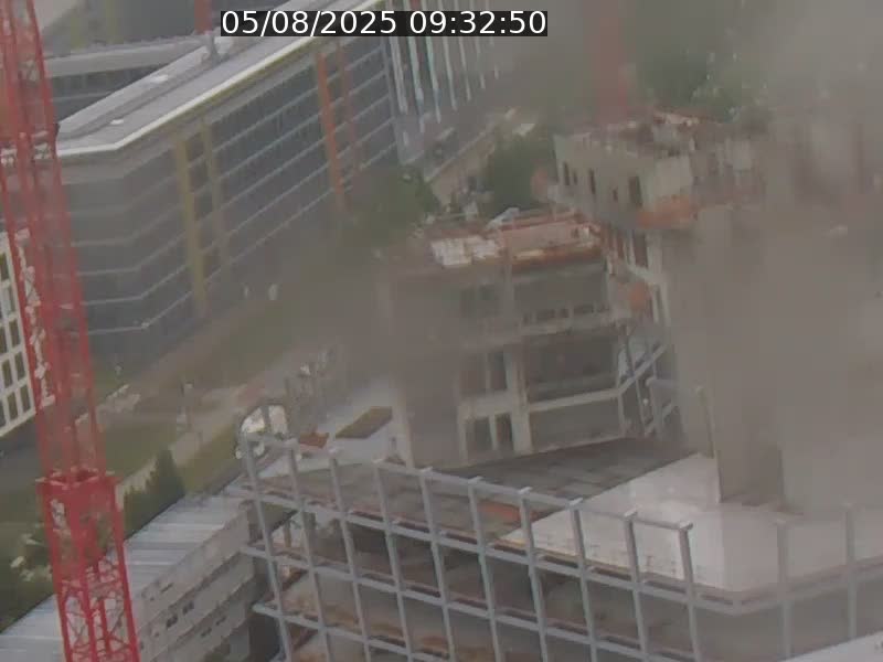 Webcam sur l'avenue John Fitzgerald Kennedy (N51) avec vue orientée vers le Findel